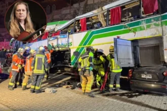 Autobús de la Orquesta de Cámara de Chile cayó en un estacionamiento