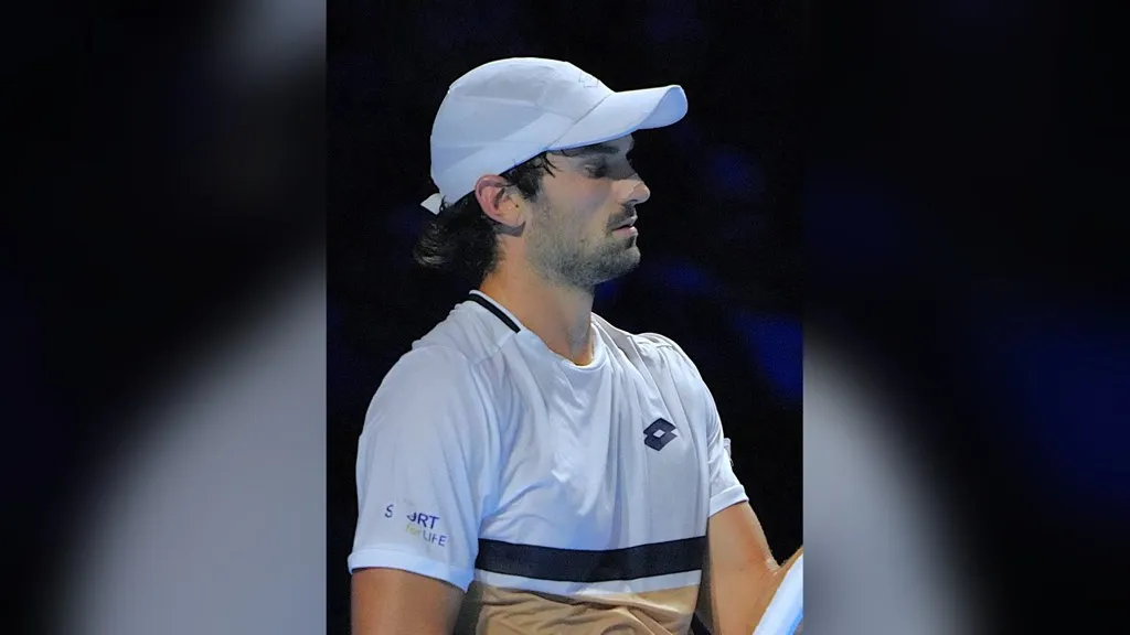 Valentin Vacherot, protagonista de la crónica Vacherot eliminó a Fritz, en el Swiss Indoors de Basilea