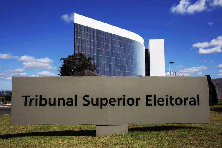 votación en Brasil: sede del Tribunal Superior Electoral en Brasilia