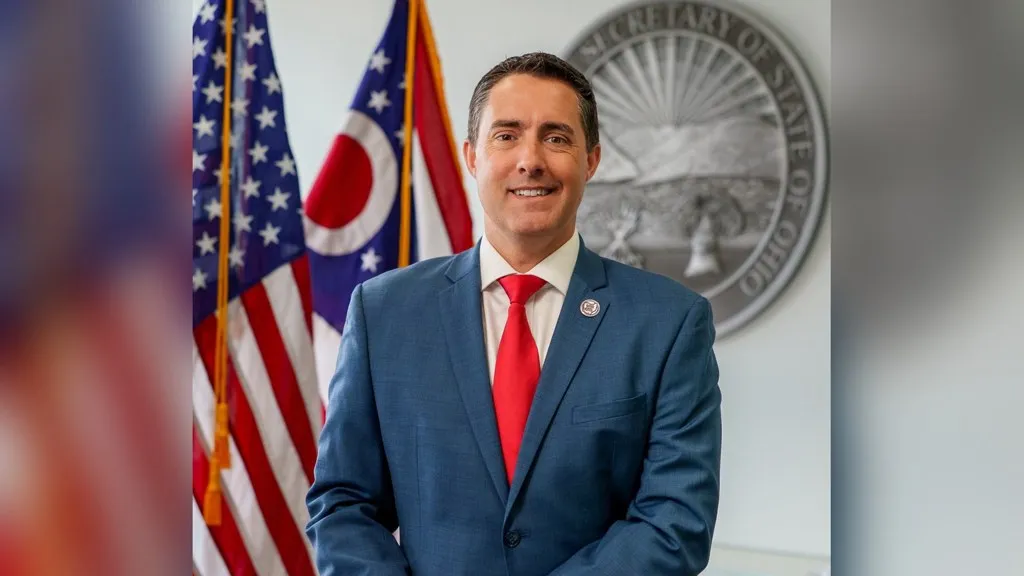 Frank LaRose, secretario de Estado de Ohio, autoridad electoral que notificó a los votantes naturalizados en Ohio