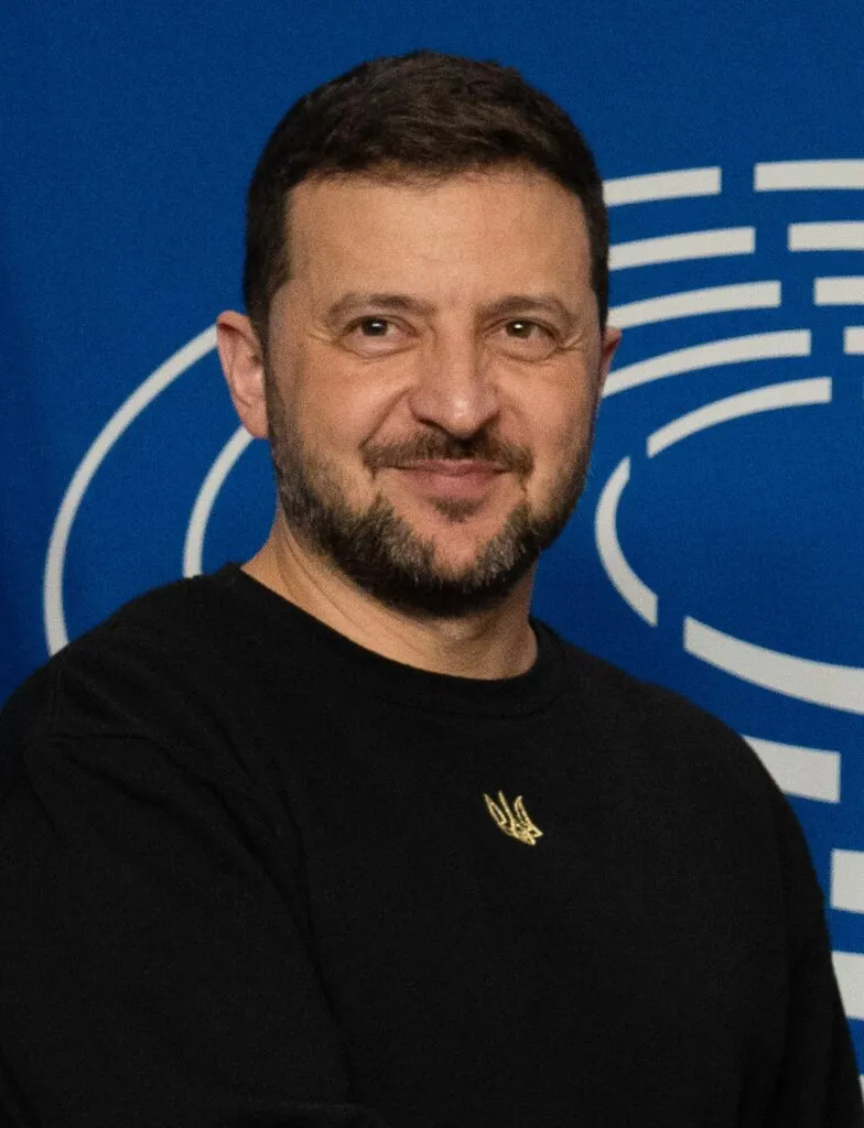 Zelenski visita La Haya: el presidente de Ucrania, Volodímir Zelenski, en una imagen de archivo durante una comparecencia en Europa