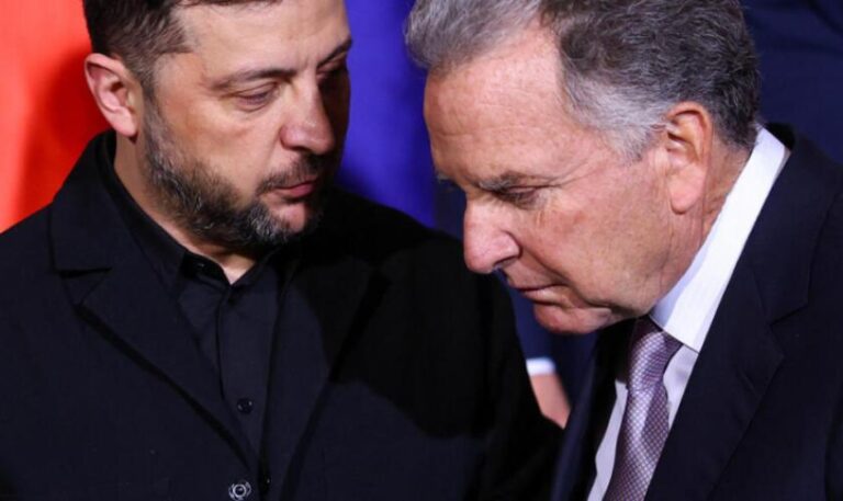 Zelenski y Witkoff en Oslo: el presidente ucraniano y el enviado de Trump conversan en una imagen de archivo
