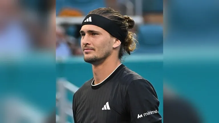 Alexander Zverev, protagonista de la crónica Zverev aplasta a Fery, en un retrato de archivo del circuito ATP